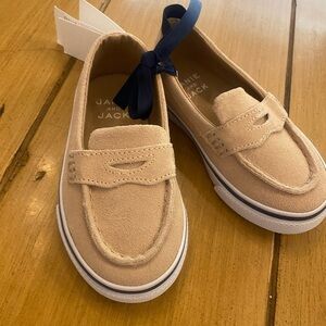 Janie & Jack Tan Penny Loafer Casual Shoes New Size 7